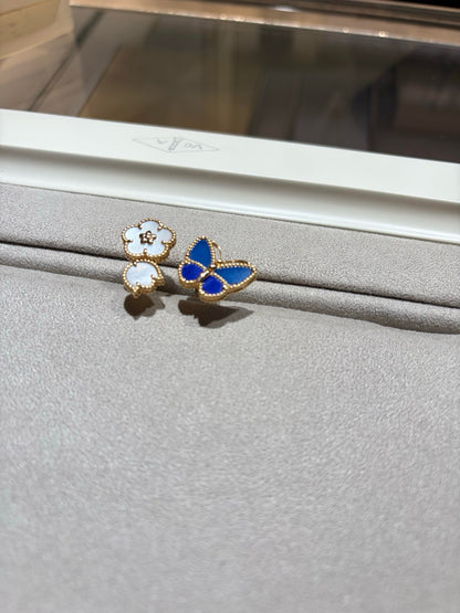 [LUXE NOBLE]LUCKY SPRING BUTTERFLY OPEN-FACE RINGS