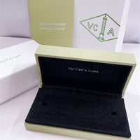 [LUXE NOBLE] VA Kleeblatt Armband Halskette Ringbox Geschenktasche