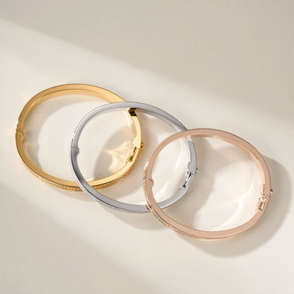 [Luxe Jewelry]LOVE BRACELET 6.1MM DIAMOND-PAVED
