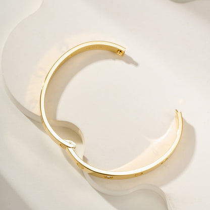 [Luxe Jewelry]LOVE BRACELET 6.1MM 4 DIAMONDS