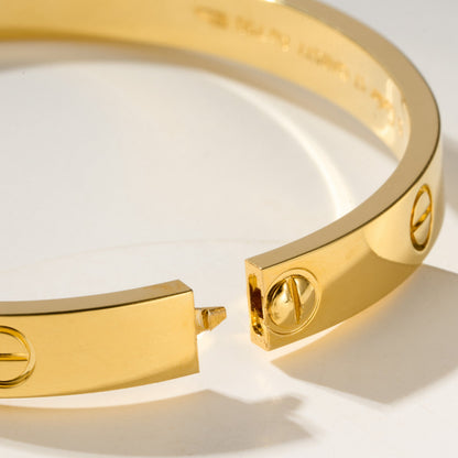 [Luxe Jewelry]LOVE BRACELET 6.1MM NO DIAMONDS