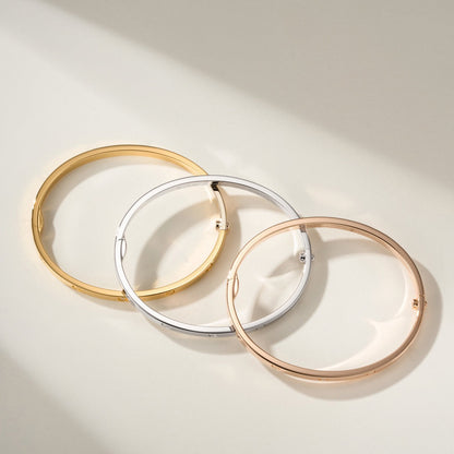 [Luxe Jewelry]LOVE BRACELET 3.65MM 6 DIAMONDS