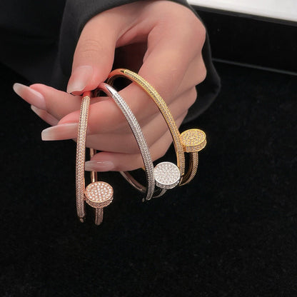 [Luxe Jewelry]JUSTE BRACELET 3.5MM ALL DIAMONDS