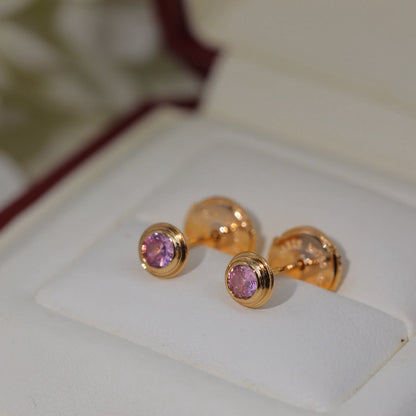 [Luxe Jewelry]DAMOUR PING DIAMOND EARRINGS