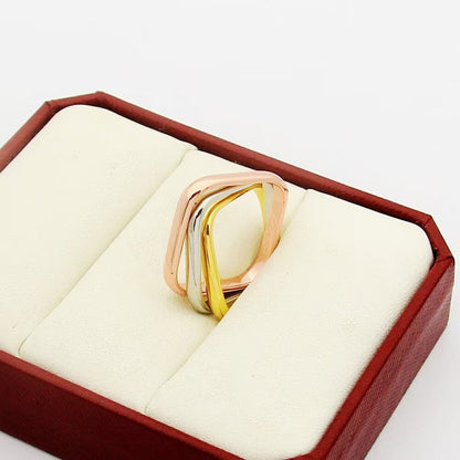 [Luxe Jewelry]TRINITY 3.5MM CUSHION RING COLLECTION