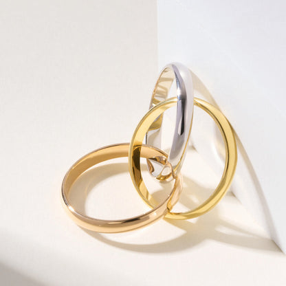 [Luxe Jewelry]TRINITY 2.5MM RING COLLECTION