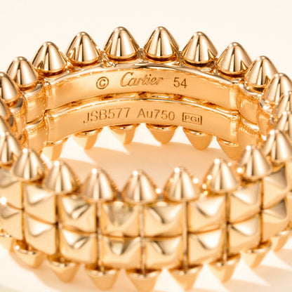 [Luxe Jewelry]CLASH 9.2MM DOUBLE ROW RING