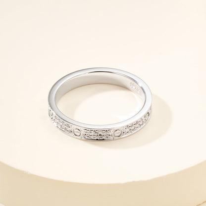 [Luxe Jewelry]LOVE RING 2.65MM DIAMOND