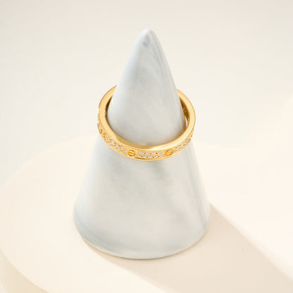 [Luxe Jewelry]LOVE RING 2.65MM DIAMOND