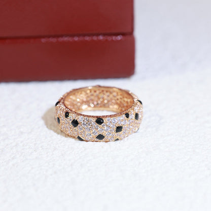 [Luxe Jewelry]PANTHERE SPOTTED FULL DIAMOND RING