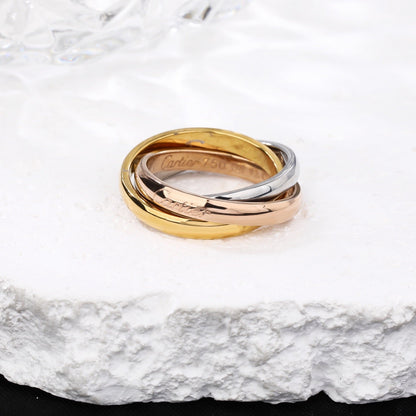 [Luxe Jewelry]TRINITY 3.2MM RING COLLECTION