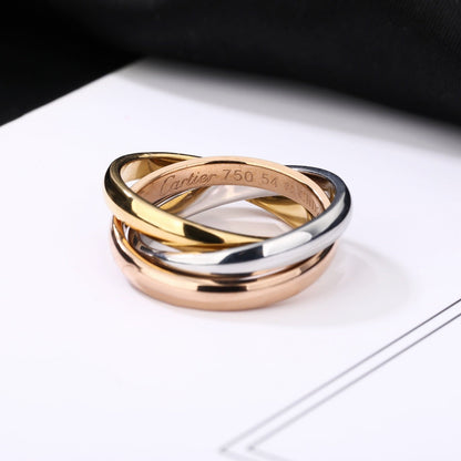 [Luxe Jewelry]TRINITY 3.2MM RING COLLECTION