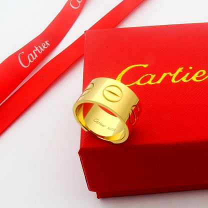[Luxe Jewelry]LOVE 11MM LARGE RING