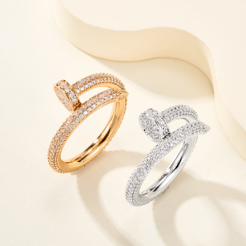 [Luxe Jewelry]JUSTE RING 2.6MM FULL DIAMOND