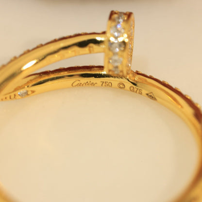 [Luxe Jewelry]JUSTE 1.8MM FULL DIAMOND RING