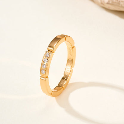 [Luxe Jewelry]MAILLON PANTHERE 4 DIAMOND RING