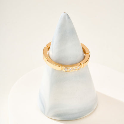 [Luxe Jewelry]MAILLON PANTHERE 4 DIAMOND RING