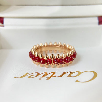 [Luxe Jewelry]CLASH 7.9MM AGATE CHALCEDONY RING
