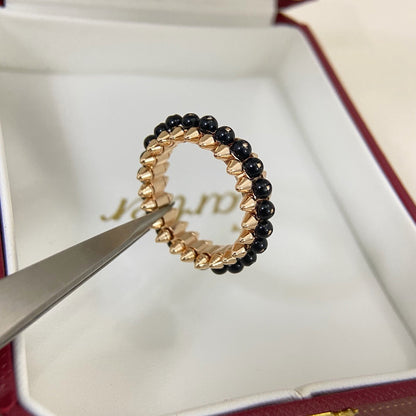 [Luxe Jewelry]CLASH 7.9MM AGATE CHALCEDONY RING
