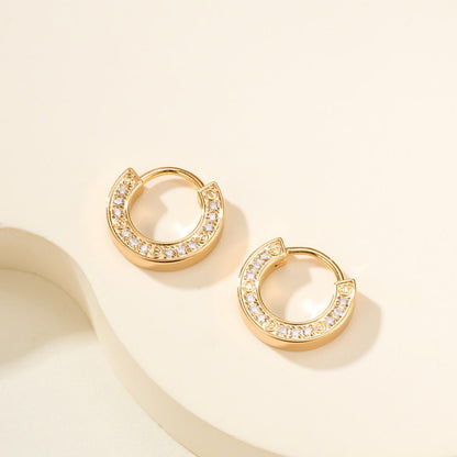 [Luxe Jewelry]LOVE DIAMOND EARRINGS
