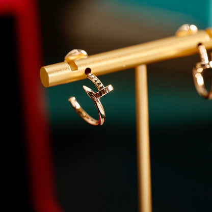 [Luxe Jewelry]JUSTE NO DIAMOND SMALL EARRINGS