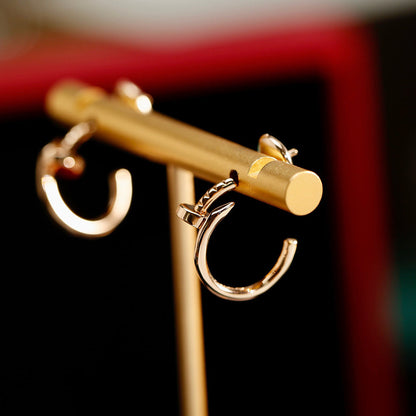 [Luxe Jewelry]JUSTE NO DIAMOND SMALL EARRINGS