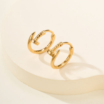 [Luxe Jewelry]JUSTE NO DIAMOND MINI EARRINGS
