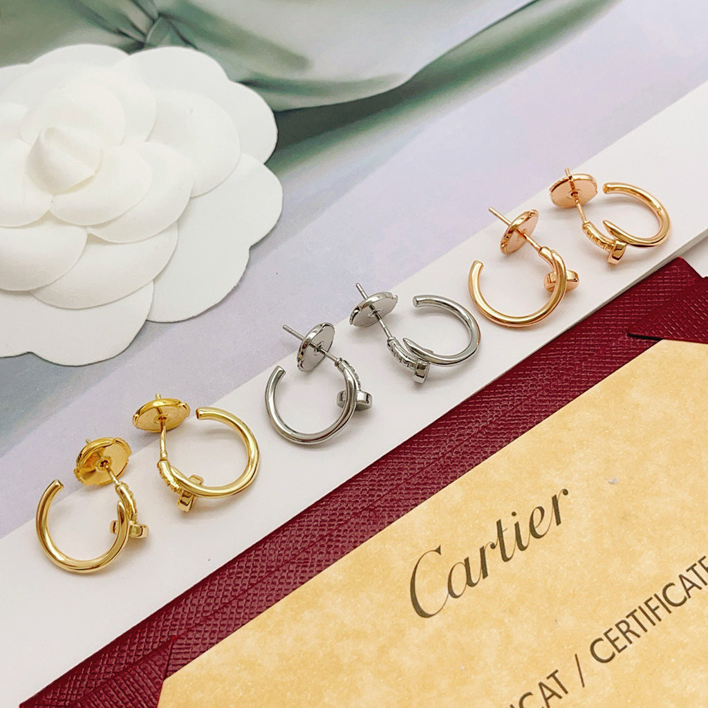 [Luxe Jewelry]JUSTE NO DIAMOND MINI EARRINGS