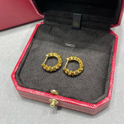 [Luxe Jewelry]CLASH MINI HOOP EARRINGS