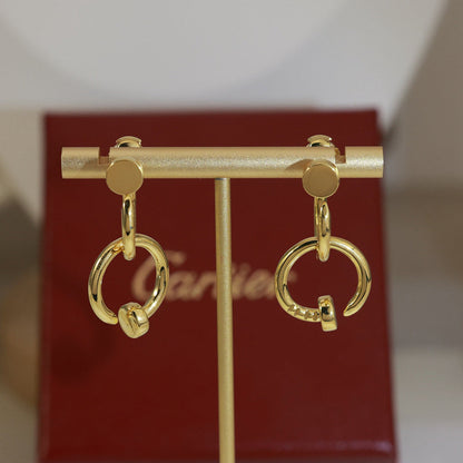 [Luxe Jewelry]JUSTE NO DIAMOND DOUBLE EARRINGS