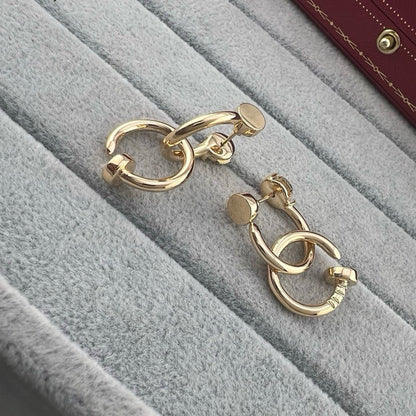 [Luxe Jewelry]JUSTE NO DIAMOND DOUBLE EARRINGS