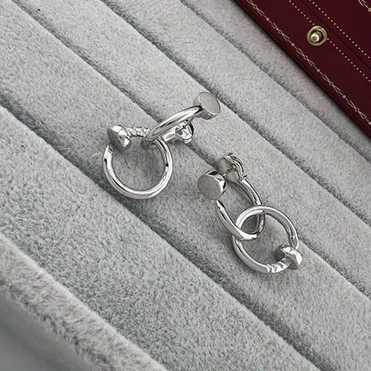[Luxe Jewelry]JUSTE NO DIAMOND DOUBLE EARRINGS