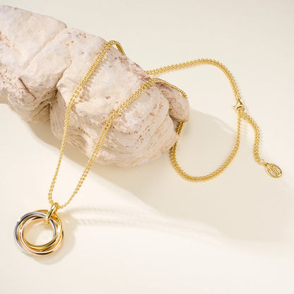 [Luxe Jewelry]TRINITY LARGE NECKLACE