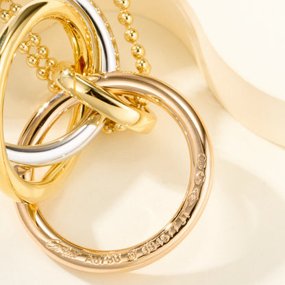 [Luxe Jewelry]TRINITY LARGE NECKLACE