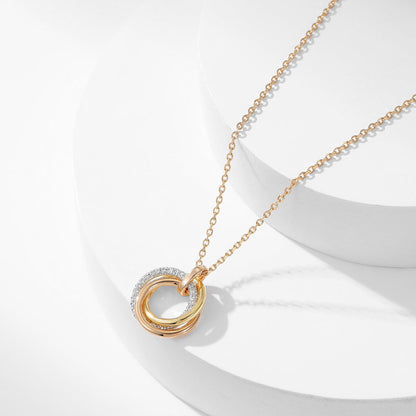[Luxe Jewelry]TRINITY SMALL NECKLACE