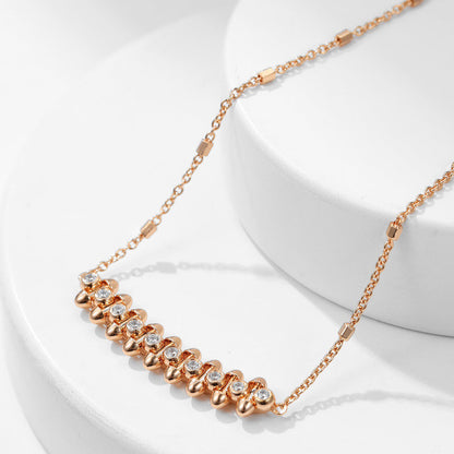 [Luxe Jewelry]CLASH  MEDIUM DIAMOND NECKLACE