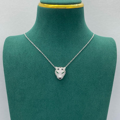 [Luxe Jewelry]PANTHERE FULL DIAMOND NECKLACE