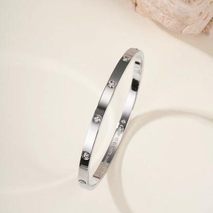 [Luxe Jewelry]LOVE BRACELET 3.65MM 10 DIAMONDS
