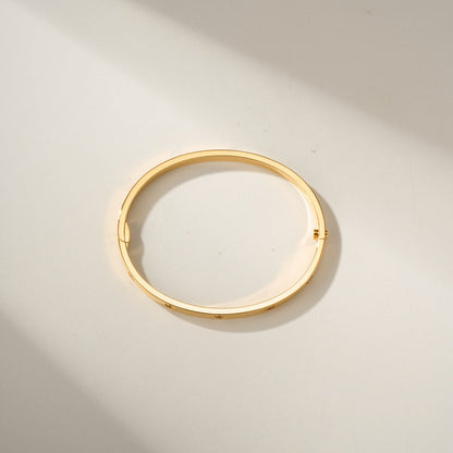 [Luxe Jewelry]LOVE BRACELET 3.65MM 10 DIAMONDS