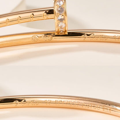 [Luxe Jewelry]JUSTE BRACELET 2.5MM DIAMONDS