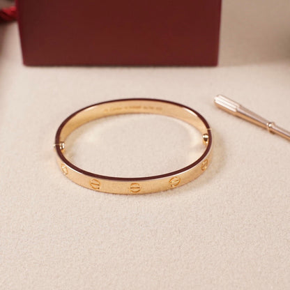 [Luxe Jewelry]LOVE BRACELET 6.1MM NO DIAMONDS
