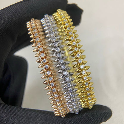 [Luxe Jewelry]CLASH  BRACELET 8MM DIAMONDS