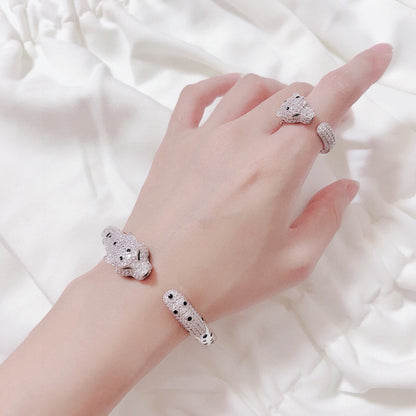 [Luxe Jewelry]PANTHERE BIG BRACELET DIAMONDS
