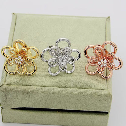 [Luxe JURI] FLOWERLACE RING 5 DIAMONDS