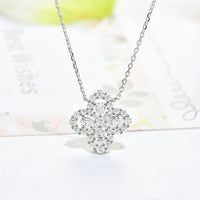 [LUXE NOBLE]LOOP NECKLACE FULL MOTIF DIAMOND 16MM MULTIPLE COLORS
