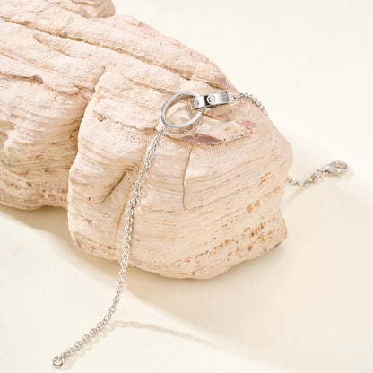 [Luxe Jewelry]LOVE BRACELET DOUBLE RING