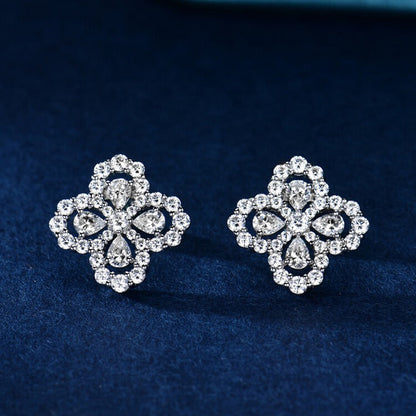 [LUXE NOBLE]LOOP EARRINGS FULL MOTIF DIAMOND 16MM