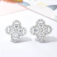 [LUXE NOBLE]LOOP EARRINGS FULL MOTIF DIAMOND 16MM