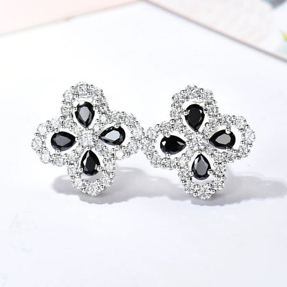 [LUXE NOBLE]LOOP EARRINGS FULL MOTIF DIAMOND 16MM