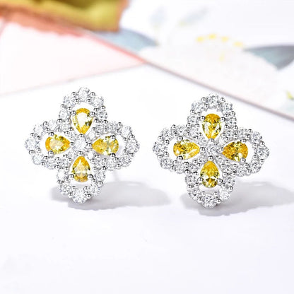 [LUXE NOBLE]LOOP EARRINGS FULL MOTIF DIAMOND 16MM